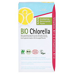 GSE Chlorella 500 mg Bio Naturland Tabletten 550 Stück - Vorderseite