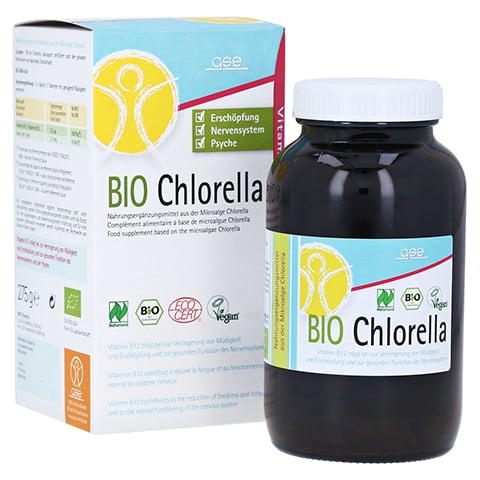 CHLORELLA 500 mg Bio Naturland Tabletten 550 Stück