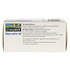 BASIS AKTIV 28 Tabletten 60 Stck - Oberseite
