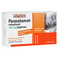 Paracetamol-ratiopharm 125mg 10 Stück N1