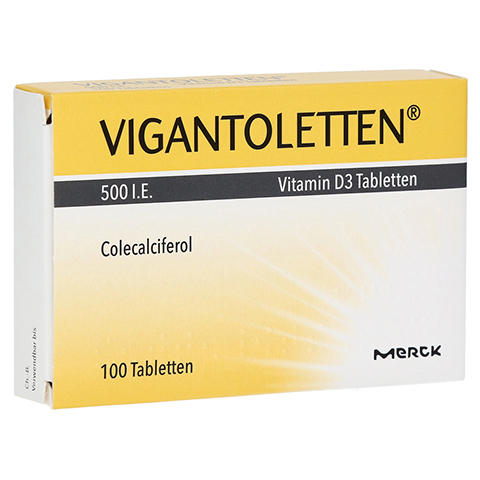 Vigantoletten 500 Ie Vitamin D3 Tabletten
