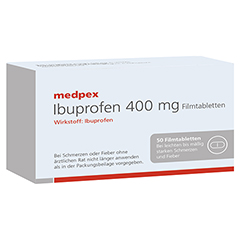 Ibuprofen medpex 400mg 50 Stück N3