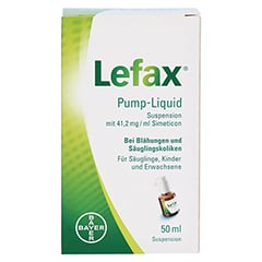 Lefax Pump-Liquid Suspension 50 Milliliter N2 - Vorderseite