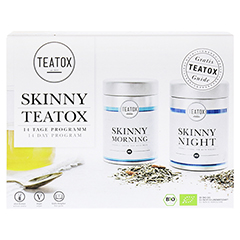 SKINNY Teatox 14 Tage Programm Organic Dosen 110 Gramm - Vorderseite