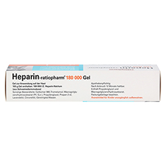 Heparin-ratiopharm 180000 100 Gramm N2 - Oberseite