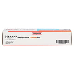 Heparin-ratiopharm 180000 100 Gramm N2 - Unterseite
