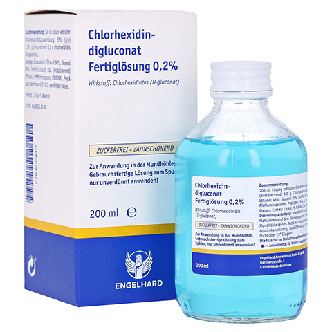 Chlorhexidindigluconat Fertiglsung 0,2% 200 Milliliter