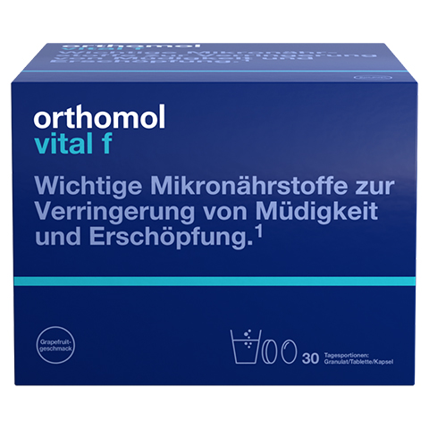 Orthomol Vital f Granulat/Tablette/Kapsel Grapefruit 30 Stück