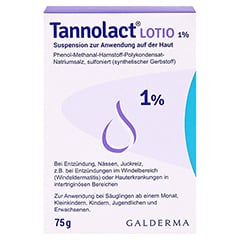 Tannolact Lotio 1% 75 Gramm N1 - Vorderseite