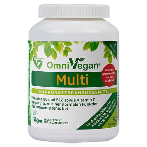 OMNIVEGAN Multi zertifiziert vegan Tabletten 90 Stck
