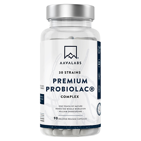 AAVALABS Premium Probiolac Kompl.30 Bakterienstm. 90 Stck