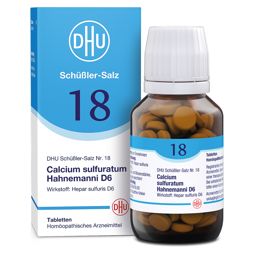 BIOCHEMIE DHU 18 Calcium sulfuratum D 6 Tabletten 200 Stück