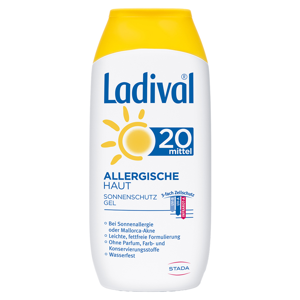 Ladival Allergische Haut Gel LSF 20 200 Milliliter