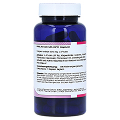 PROLIN 500 mg GPH Kapseln 60 Stck - Linke Seite