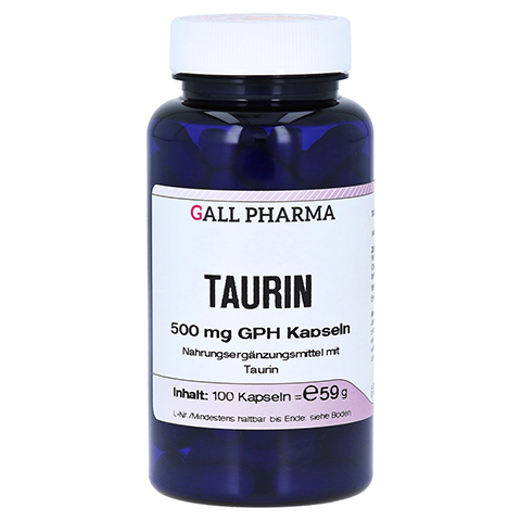 L-TAURIN 500 mg Kapseln 100 Stck
