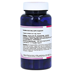 L-TAURIN 500 mg Kapseln 100 Stck - Linke Seite