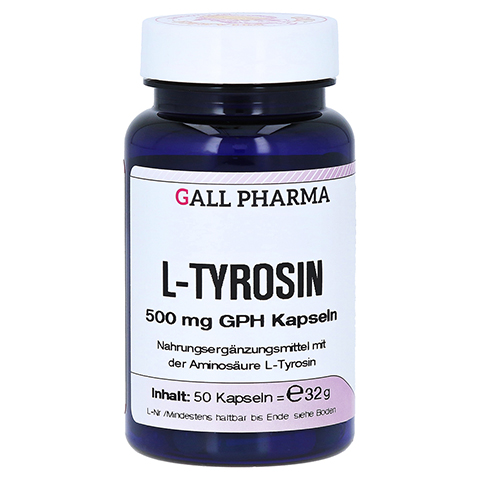 L-TYROSIN 500 mg Kapseln 50 Stück