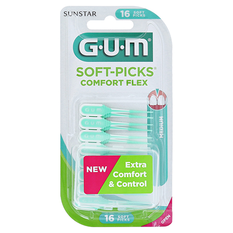 GUM Soft-Picks Comfort Flex regular 16 Stück