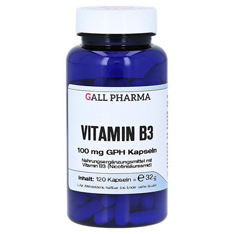 VITAMIN B3 100 mg GPH Kapseln 120 Stck
