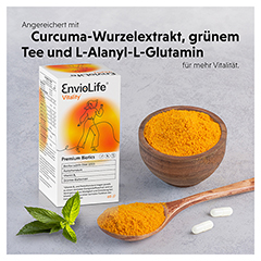 ENVIOLIFE Vitality Bakterien Curcuma & L-Glutamin 60 Stck - Info 2