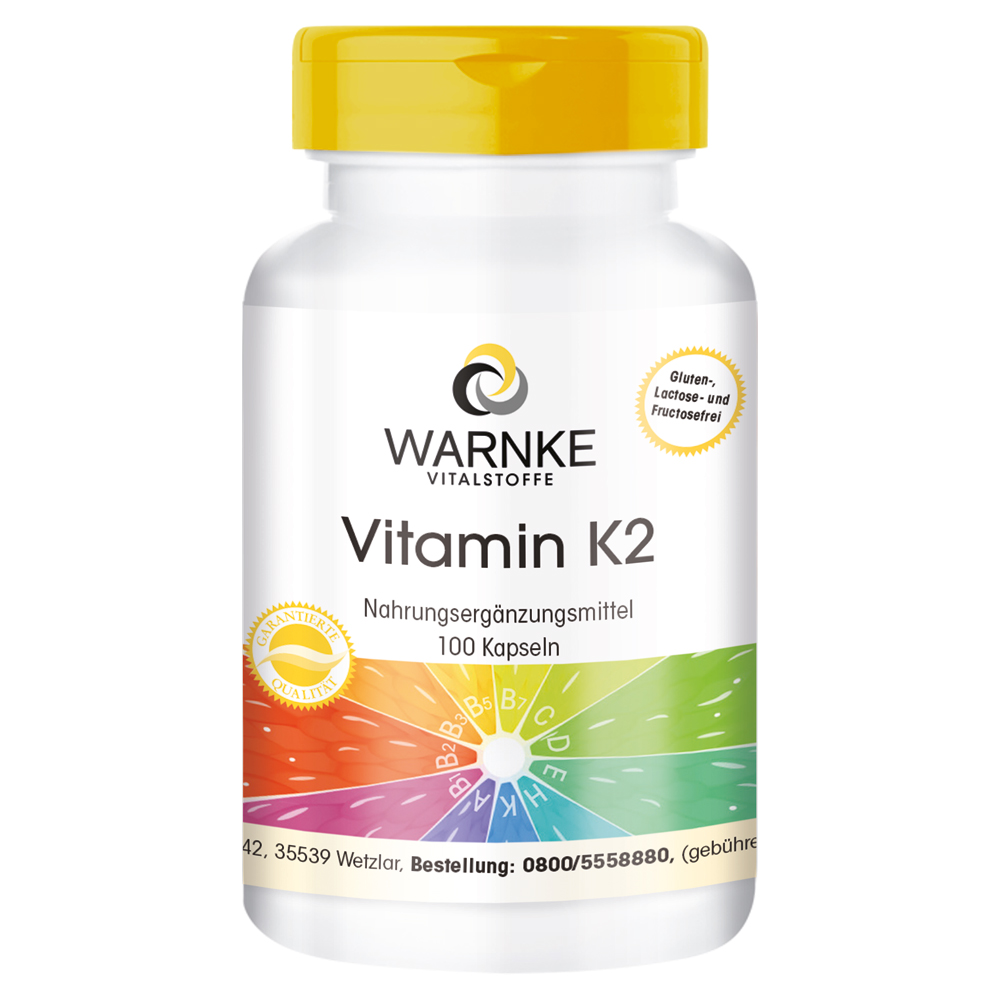Vitamin K2 Kapseln 100 Stück