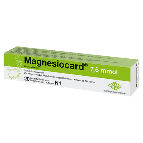 Magnesiocard 7,5mmol 20 Stck N1