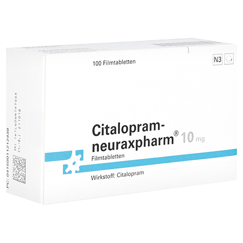 Citalopram-neuraxpharm 10mg 100 Stck N3
