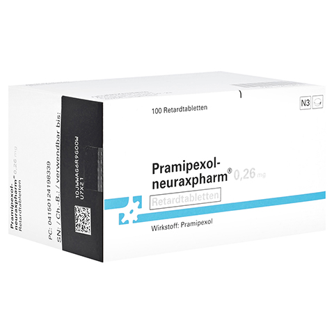 Pramipexol-neuraxpharm 0,26mg 100 Stck N3