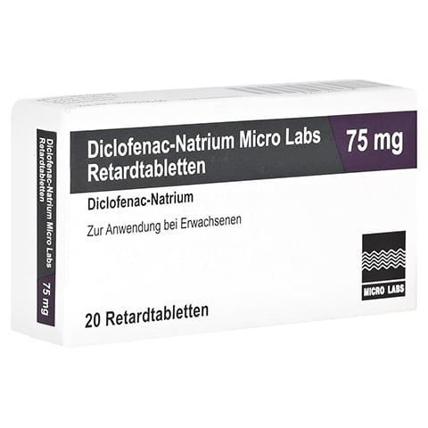 Diclofenac-Natrium Micro Labs 75mg 20 Stck N1