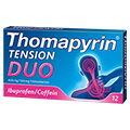 Thomapyrin TENSION DUO 12Stk.: Ibuprofen & Coffein gegen Kopfschmerzen 12 Stck