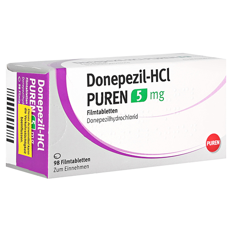 Donepezil-HCl PUREN 5mg 98 Stck N3