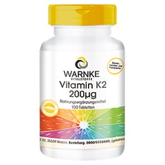 VITAMIN K2 200 g Tabletten