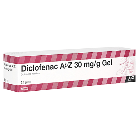 DICLOFENAC AbZ 30 mg/g Gel 25 Gramm N1