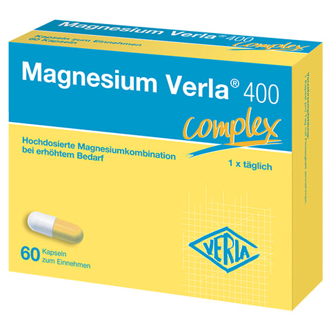 Magnesium Verla 400 Kapseln 60 Stck