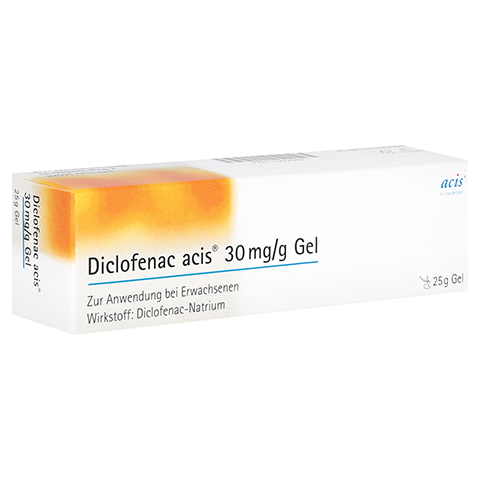 DICLOFENAC acis 30 mg/g Gel 25 Gramm N1
