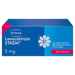 Levocetirizin STADA 5mg 20 Stck N1