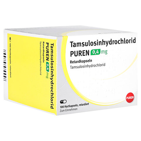 Tamsulosinhydrochlorid PUREN 0,4mg 100 Stck N3