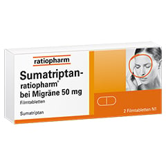 Sumatriptan-ratiopharm bei Migrne 50mg