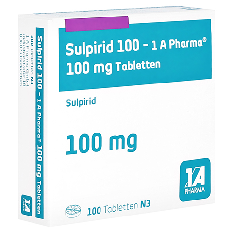 Sulpirid 100-1A Pharma 100 Stck N3