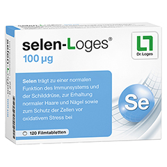 SELEN-LOGES 100 g Filmtabletten