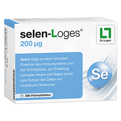 SELEN-LOGES 200 g Filmtabletten