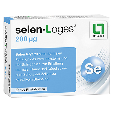 SELEN-LOGES 200 g Filmtabletten 120 Stck