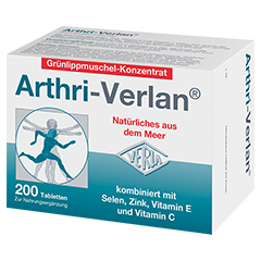 ARTHRI-VERLAN zur Nahrungsergnzung Tabletten