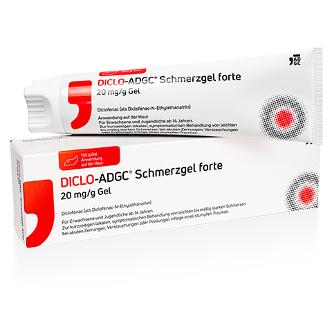 DICLO-ADGC Schmerzgel forte 20mg/g 150 Gramm N3