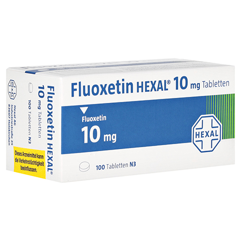 Fluoxetin HEXAL 10mg 100 Stck N3