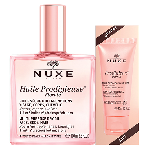 NUXE HP Florale 100ml+Floral mini Duschgel 30ml 1 Packung