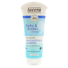 LAVERA Baby & Kinder sensitiv Waschlotion&Shampoo 200 Milliliter
