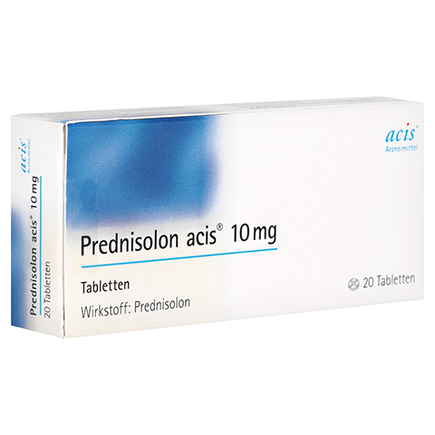 PREDNISOLON ACIS 10 mg Tabletten 20 Stck N1