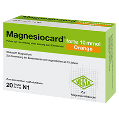 Magnesiocard forte 10mmol Orange