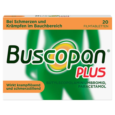 Buscopan Plus 20 Stk.: Bauchschmerzen, Bauchkrmpfen & Regelschmerzen 20 Stck N1